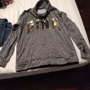 RARE VS PINK Cowl Neck sweatshirt